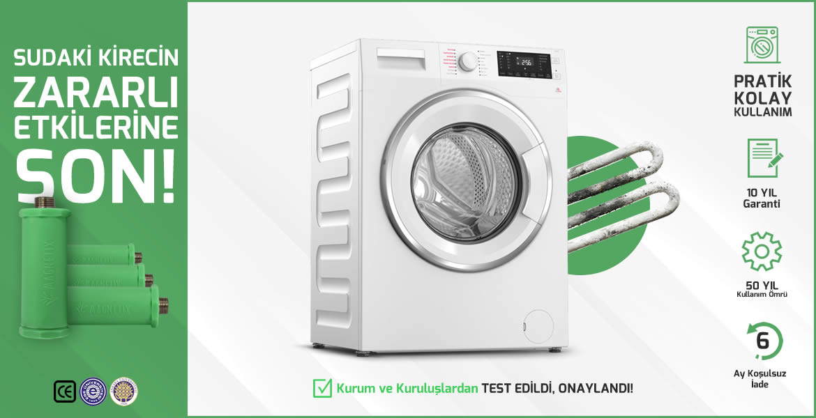 Green Atom  A+ 3/4 Çamaşır-Bulaşık Mak.Modeli